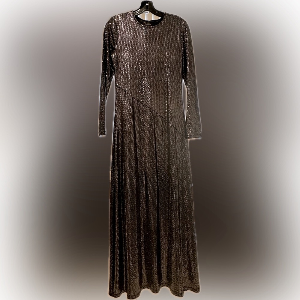 Bardot Long Sleeve Sequins Dress Sz M
